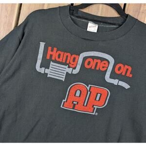 Hang One On Muffler AP Auto Supply Vintage 80s Soft 50/50 Blend T-shirt Medium